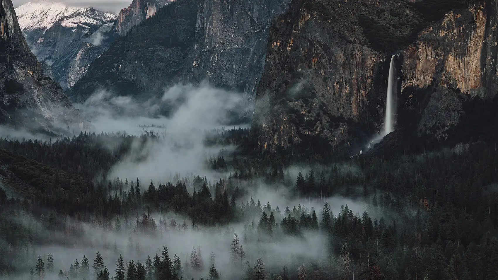 Scenic mountain view